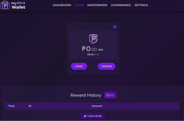 Cold Staking in MyPIVXWallet